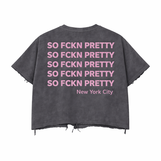 SOFCKNPRETTY DISTRESSED CHARCOAL