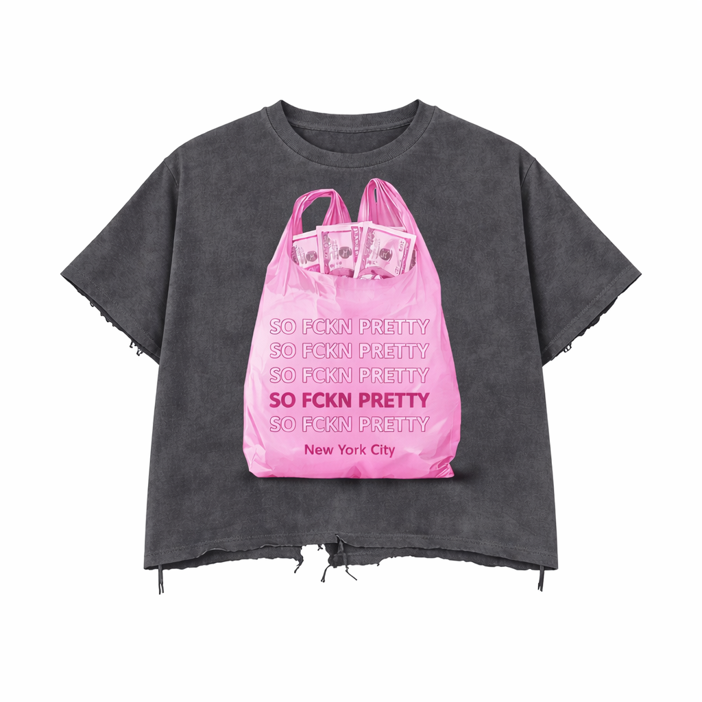 SOFCKNPRETTY DISTRESSED CHARCOAL