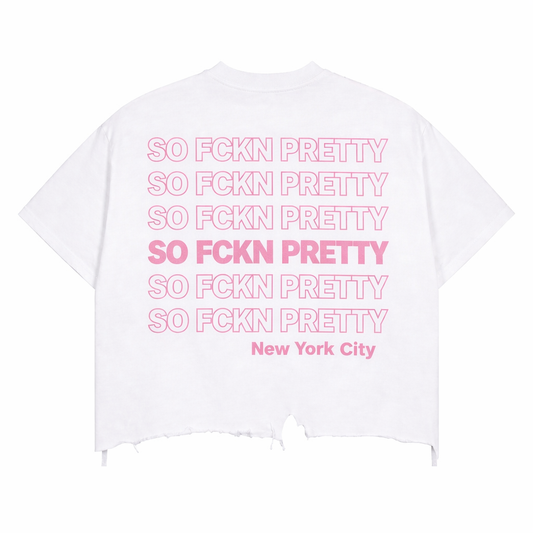 SOFCKNPRETTY DISTRESSED WHITE